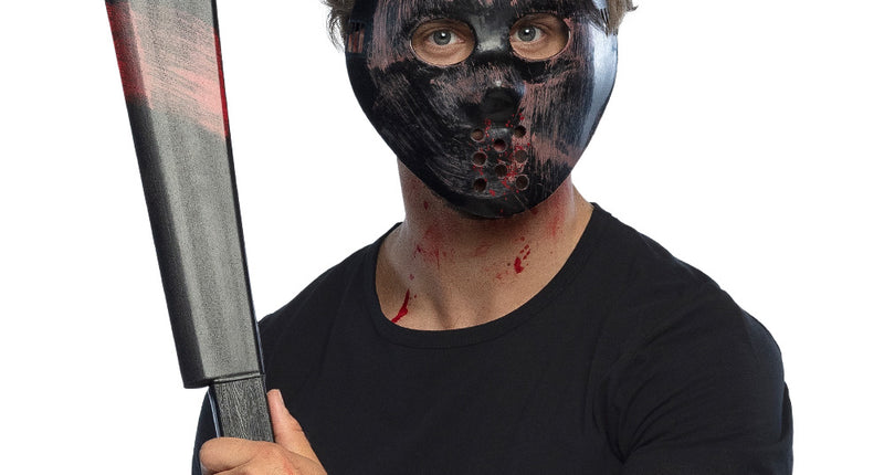 Boland Set Killer machette en hockey masker