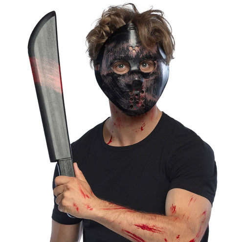 Boland Set Killer machette en hockey masker