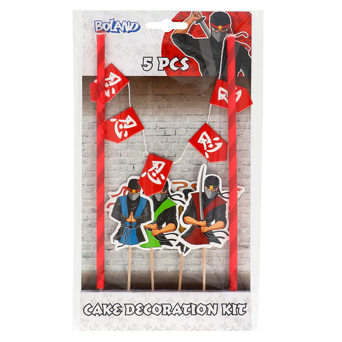 Boland Set taartdecoratie Ninja