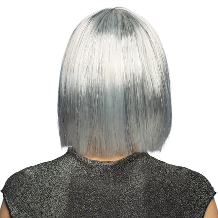 Boland Sia pruik Gigi glamour boblijn zilver grijs