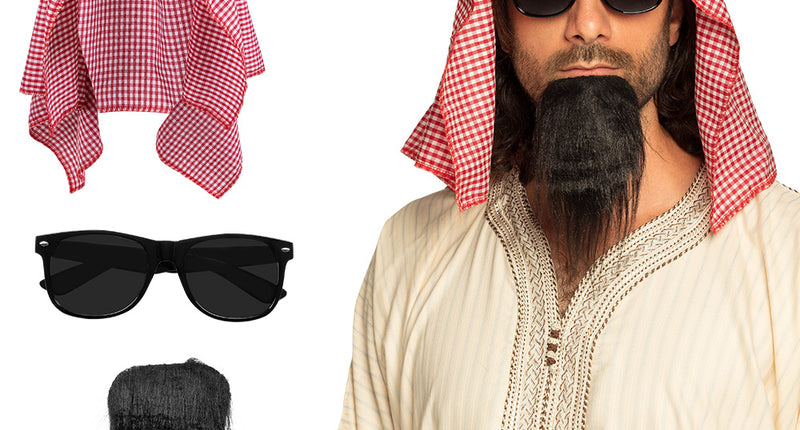 Boland Sjeik accessoires verkleed set compleet