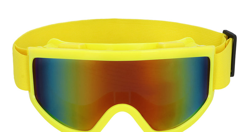Boland Skibril neon geel unisex