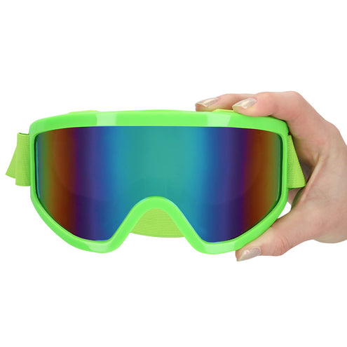 Boland Skibril neon groen unisex