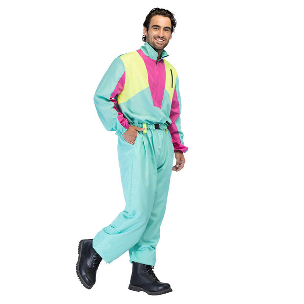 Boland Skipak Snow Blizzard Dude - Groen Retro Skipak Heren | Jaren 80 Foute Kleding