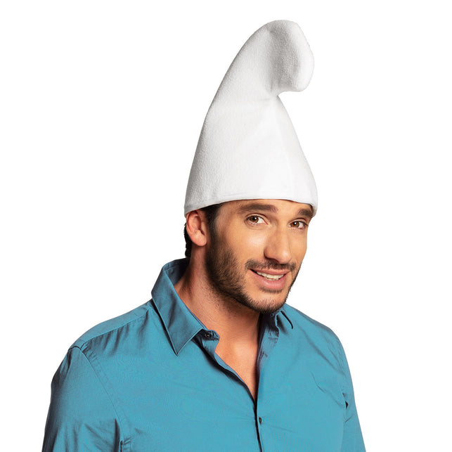 Boland Smurfenmuts kabouter wit