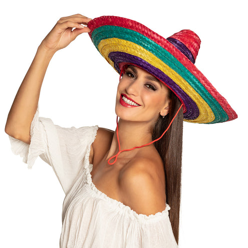 Boland Sombrero Puebla veelkleurig