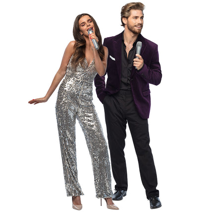 Boland Speelgoed nep microfoon zilver