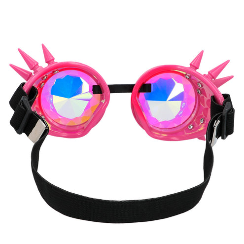 Boland Steampunk bril Festival neonroze