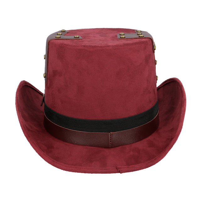 Boland Steampunkhoed bordeaux luxe