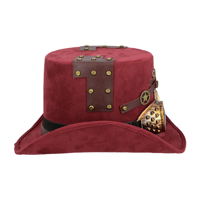 Boland Steampunkhoed bordeaux luxe