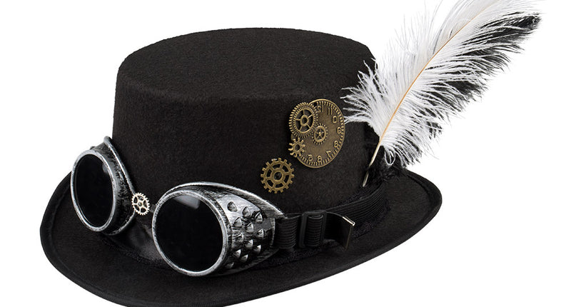 Boland Steampunkhoed zwart Specspunk