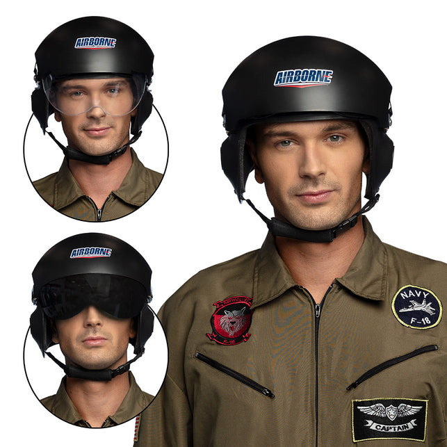 Boland Straaljager piloot helm 'Airborne'