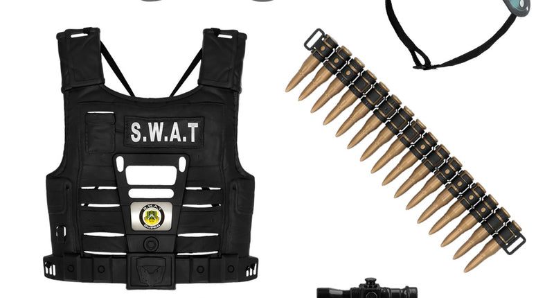 Boland S.W.A.T. verkleedset kinderen compleer