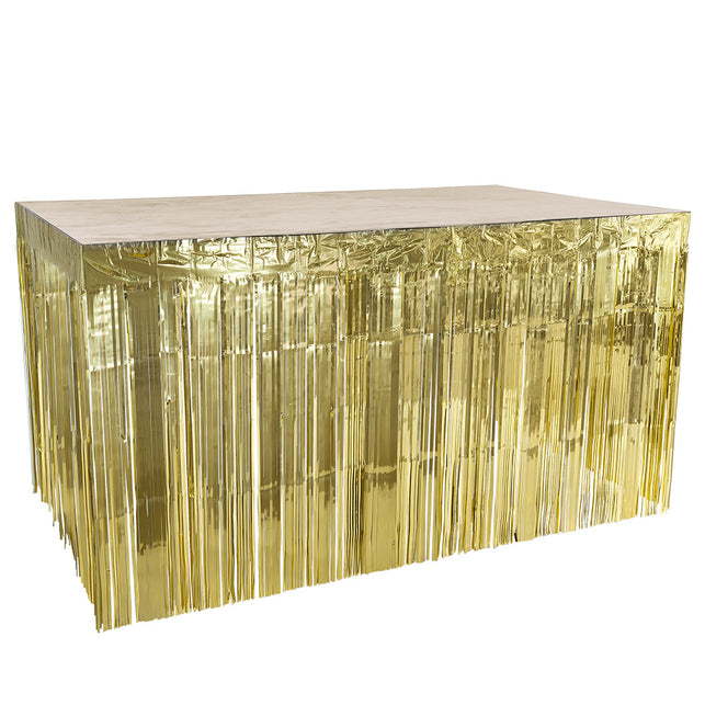 Boland Tafelrok Metallic goud