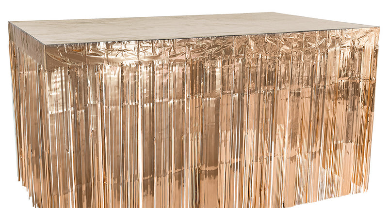 Boland Tafelrok Metallic rosegoud