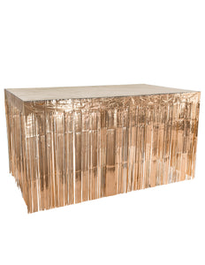 Boland Tafelrok Metallic rosegoud