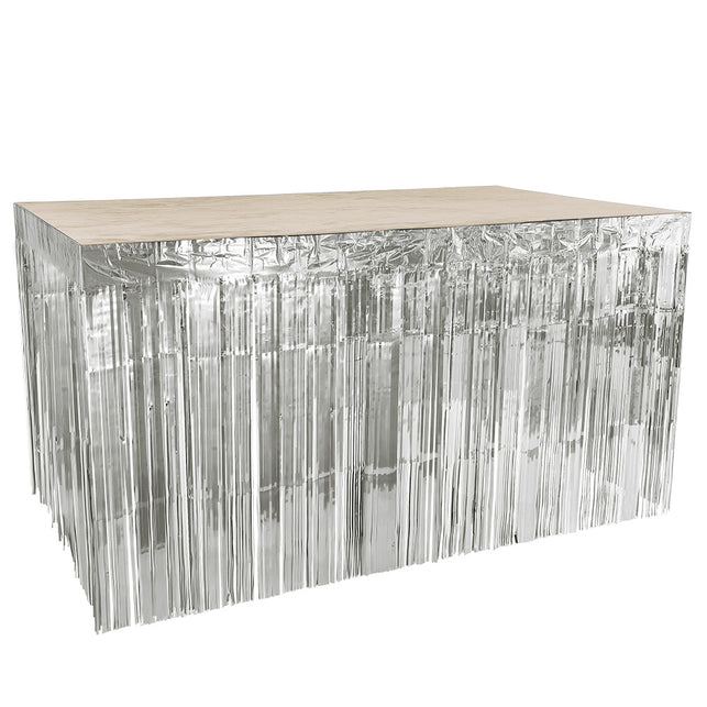Boland Tafelrok Metallic zilver