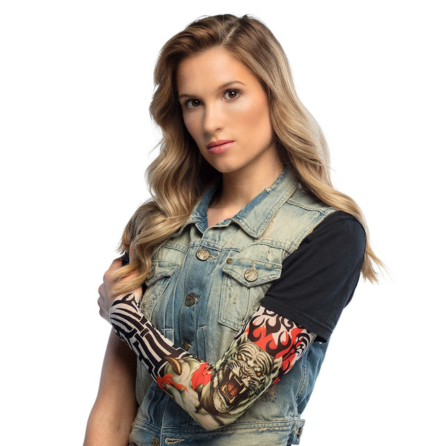 Boland Tatoeage mouw Tiger