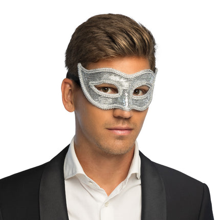 Boland Venetiaans oogmasker met pailletten
