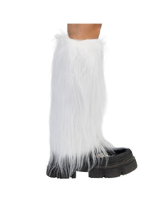 Boland Witte beenwarmers Rave dames (eenheidsmaat)