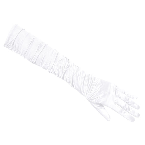 Boland witte handschoenen elleboog Hollywood