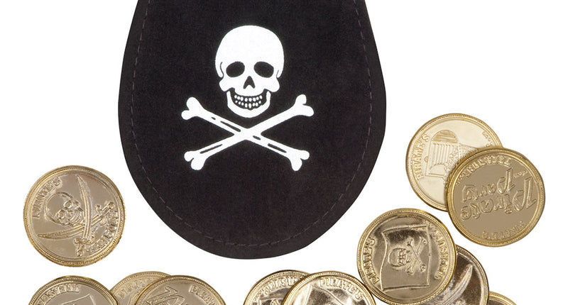 Boland Zakje Piraat met 12 munten