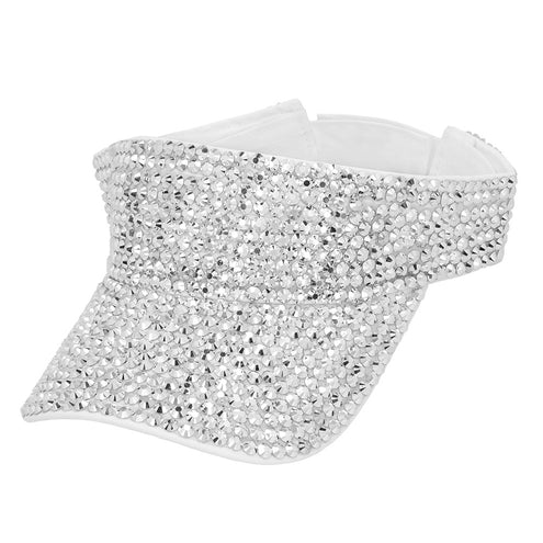 Boland Zonneklep Glam zilver