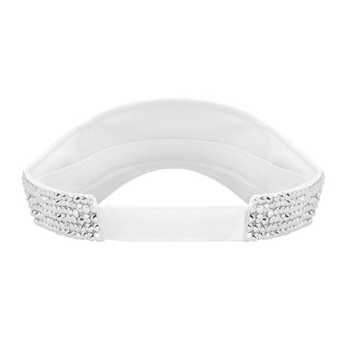 Boland Zonneklep Glam zilver