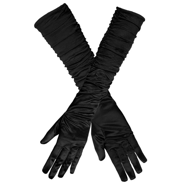 Boland Zwarte handschoenen elleboog Hollywood