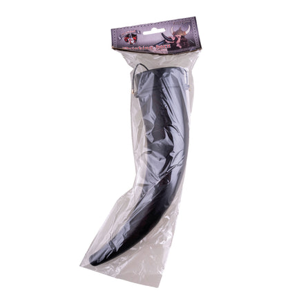 Drinkbeker hoorn in de originele verpakking van Funny Fashion met ophangkaart