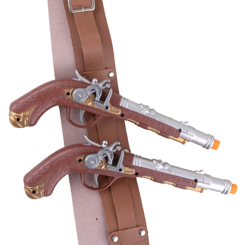 Funny Fashion 2 Piraten pistolen met riem