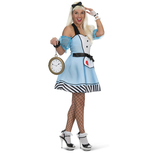 Funny Fashion Alice in Wonderland jurkje dames