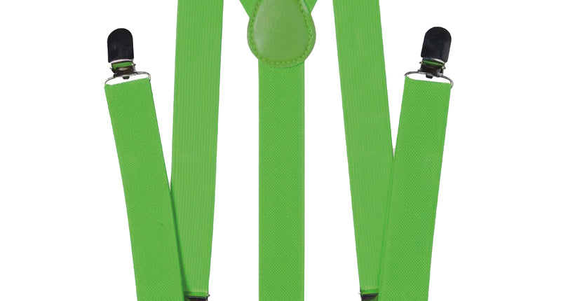 Funny Fashion Bretellen fluor groen