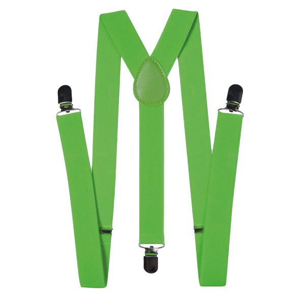 Funny Fashion Bretellen fluor groen