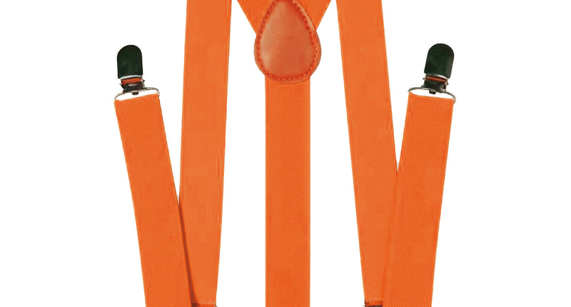 Funny Fashion Bretellen fluor oranje