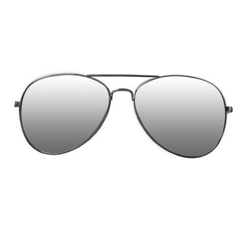 Funny Fashion Bril piloot met spiegelglas