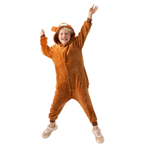 Funny Fashion Bruine beer pak kind Bronny