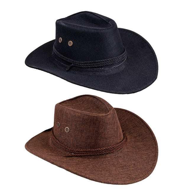 Funny Fashion Bruine Texaanse cowboyhoed