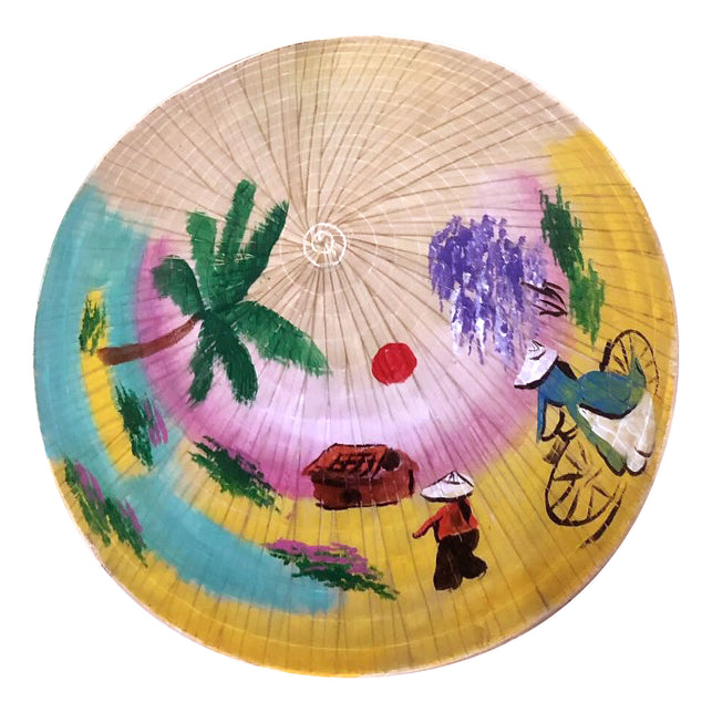 Funny Fashion Chinese hoed met opdruk