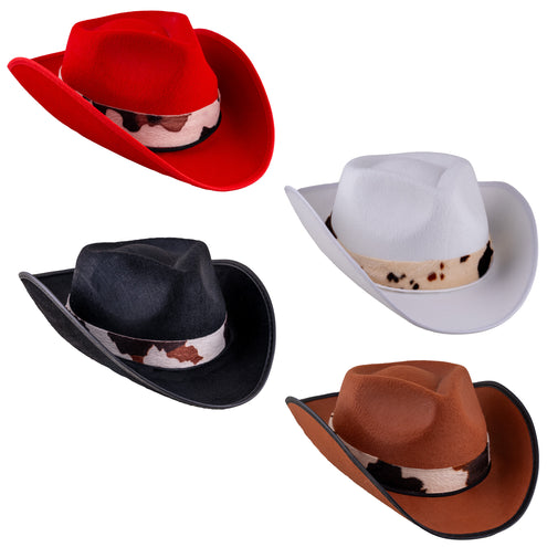 Funny Fashion Cowboyhoed Kees kind in vier kleuren
