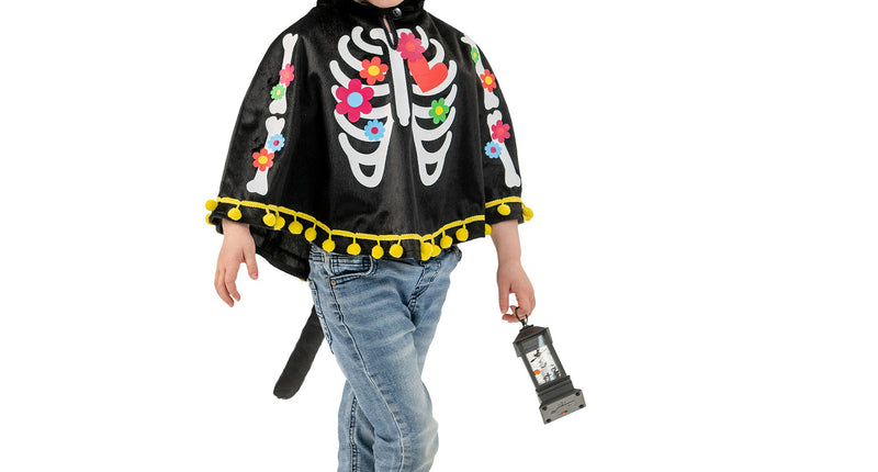 Funny Fashion Day of the death katjes cape peuters