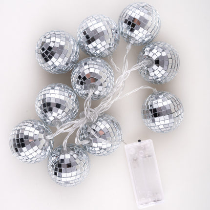 Funny Fashion Disco ballen slinger met verlichting