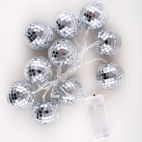 Funny Fashion Disco ballen slinger met verlichting