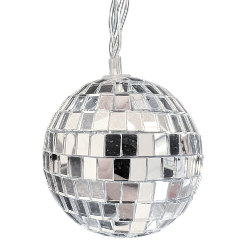 Funny Fashion Disco ballen slinger met verlichting