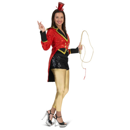 Funny Fashion Dompteuse glitter pak dames