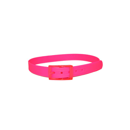Funny Fashion Fluo roze riem