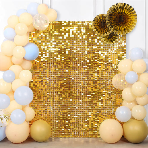 Funny Fashion Folie achtergrond goud voor Photo booth en bruiloften