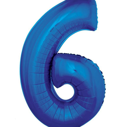 Funny Fashion Folieballon 102 cm blauw