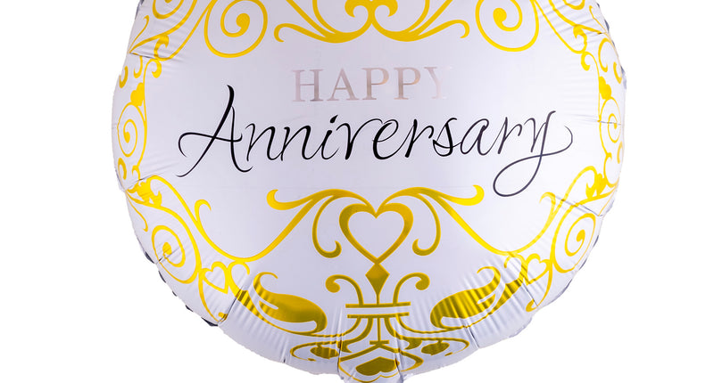 Funny Fashion Folieballon happy anniversery