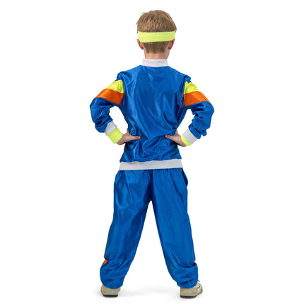 Funny Fashion Fout trainingspak blauw kinderen